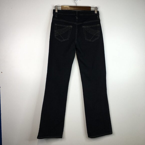 CAbi Dark Wash Wide Leg Jeans Style #895 Size 2 - Picture 7 of 10